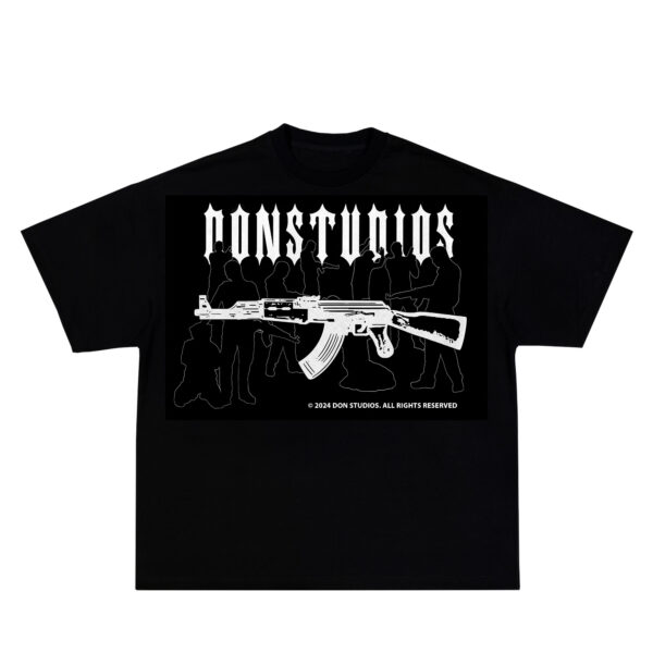 ARMED T SHIRT BLACK